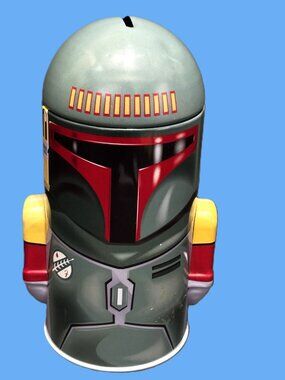 Star Wars x Tin Box Co. x Lucasfilm Boba Fett Tin Canister Coin Bank